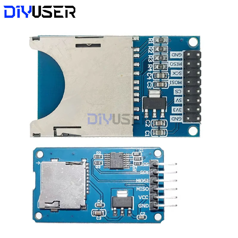 Sd Card Module Spi - DIYUSER マイクロ SD ストレージ拡張ボード マイクロ SD