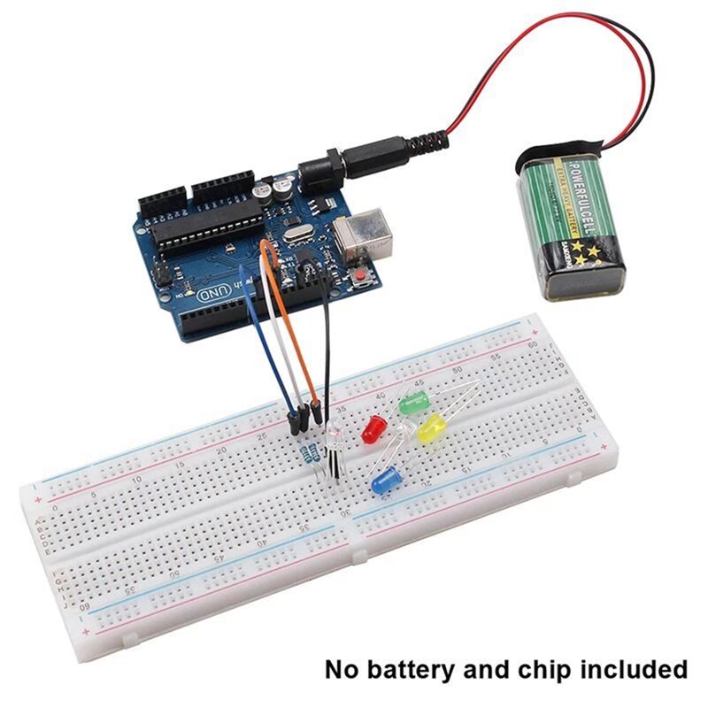 Diy Electronics Components Kit - 新デザイン~ Arduino UNO R3開発ボード用電子部品スーパーキット 電子DIYキット