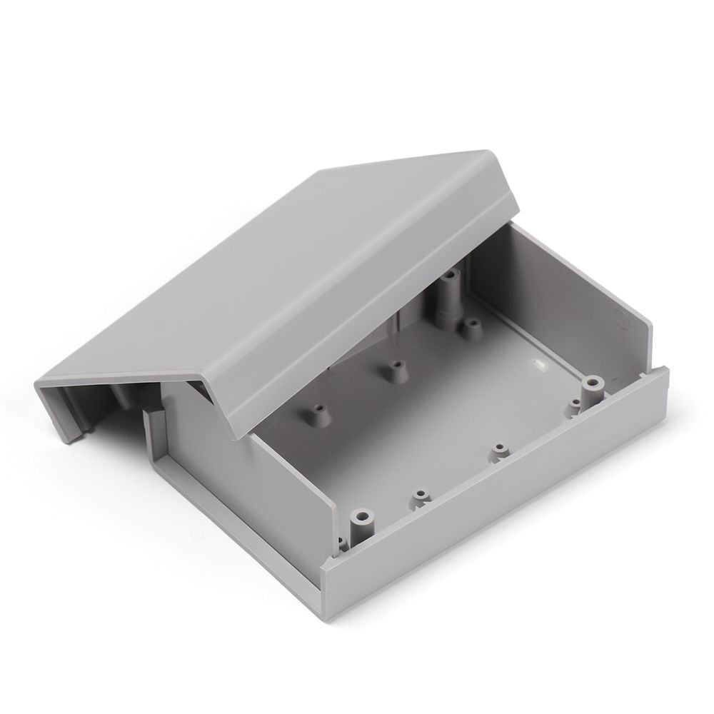 Diy Electronics Box - 高品質のプラスチック製防水ハウジング,白いプラスチック製の電気機器ボックス