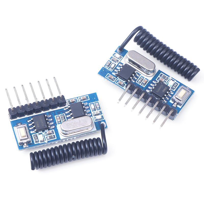 Rf 433Mhz Module - RFワイヤレス受信機モジュール,4ch出力,433 mhz, 4ch, 433 mhz,学習コード,リモートコントロールエンコード,rx480e, 1個