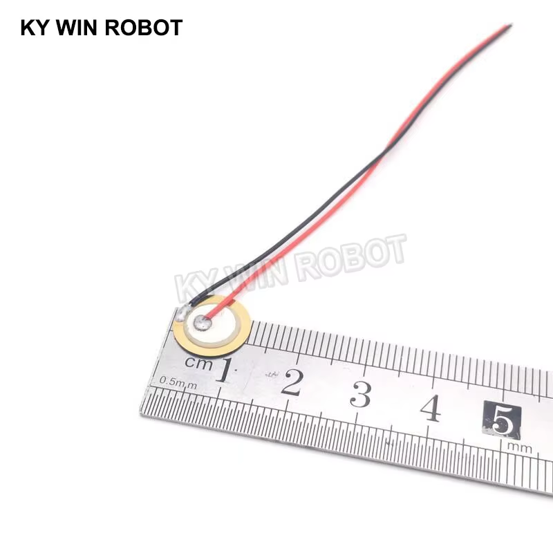 Diy Electronic - 10 個圧電ピエゾセラミックウエハープレート直径 12 ミリメートルブザースピーカー IC 電子部品