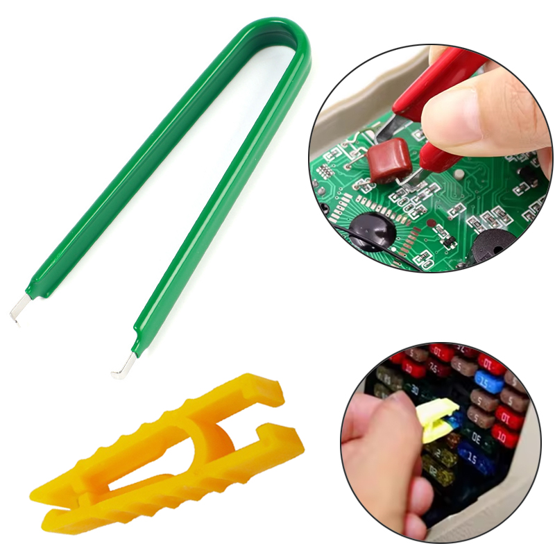 Ic Chip Puller - ヒューズプラー 車のヒューズクリップツール ICチップ抽出ツール 取り外しセキュリティツール マシンクリップ抽出修理ツール 車のアクセサリー