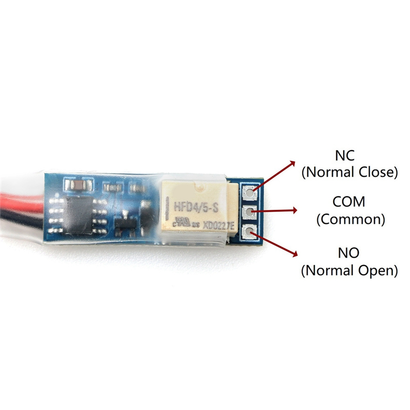 R/Diy Electronics - 【フラッシュセール】PWMリレースイッチ 5Vレシーバー 20A電子コントローラーモジュール DIYモデル ユニバーサルオンオフ FPV