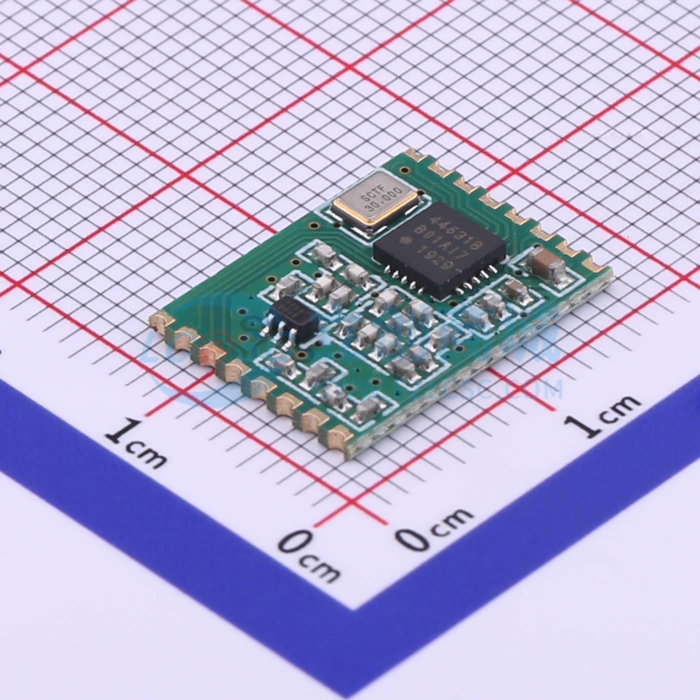 Rf 433Mhz Module - 4 個の SI4463S4S-V1-B1B SMD 16x12mm 433MHz