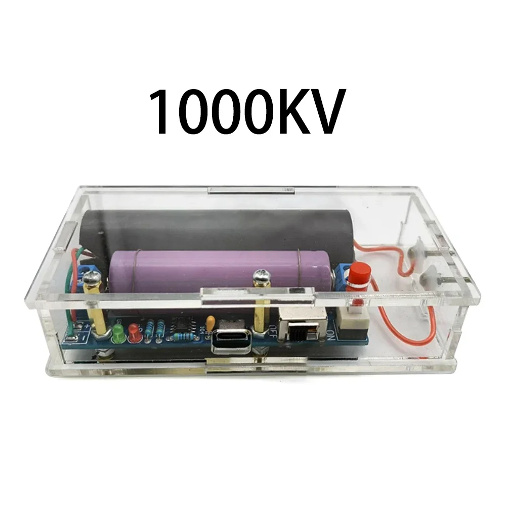 Diy Electronics Components Kit - 調整可能なプラズマアークテスラコイルDIY組立モジュール DC 3.7V-6V 学生科学プロジェクト用電子実験教育キット