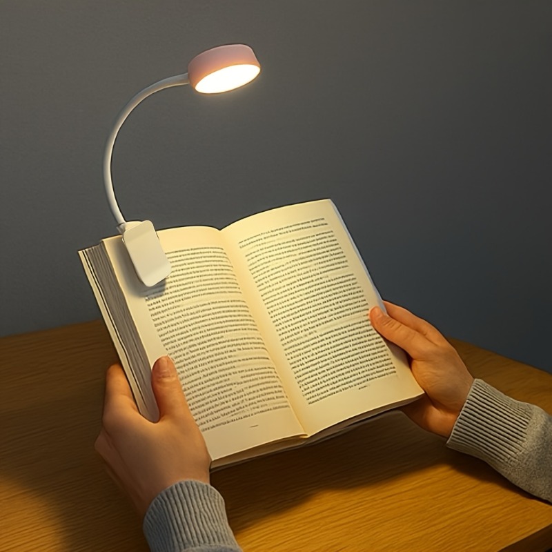 Diy Lamp Electronics - LED クリップオンブックライトポータブル読書灯電池式 3 色の目の保護機能無段階調光可能なミニデスクランプ
