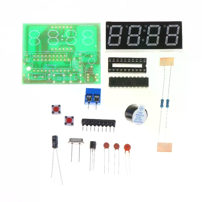 Diy Electronics Workshop - DIY デジタル LED 時計キット 4 桁電子ディスプレイモジュール
