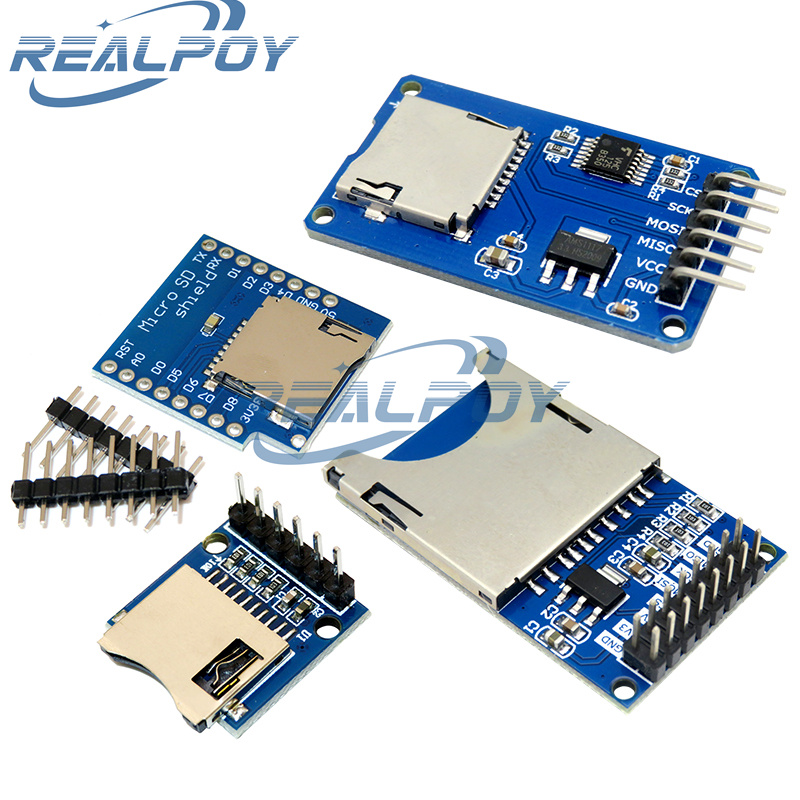 Sd Card Module Spi - Arduinoアームavr用のd1マイクロsdカードストレージモジュール