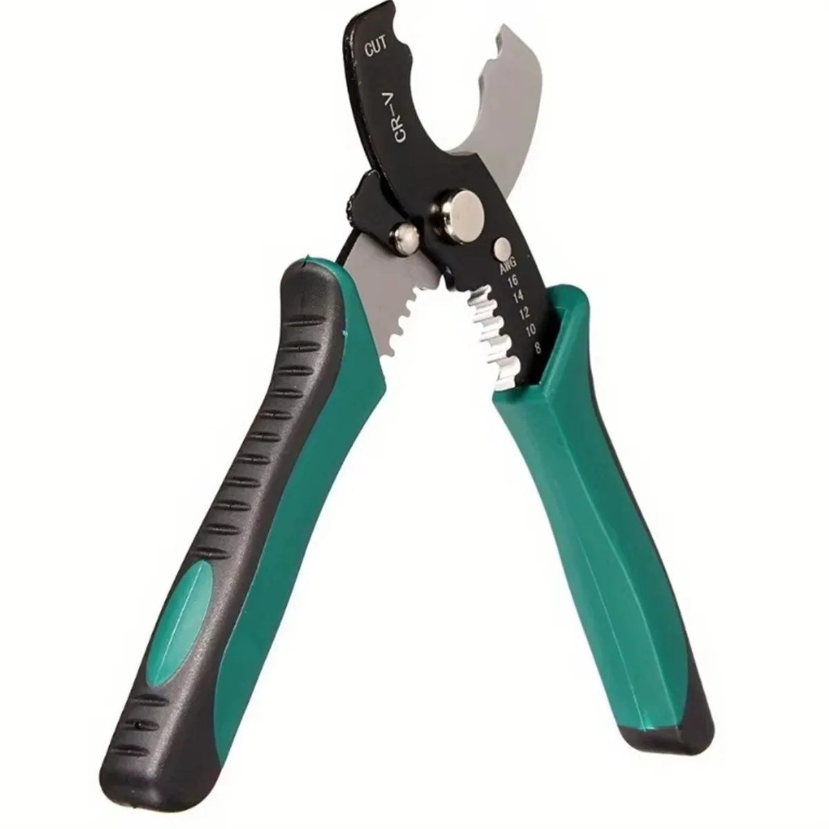Wire Stripper Cutter - ワイヤーストリッパー ケーブル切断はさみ ストリッピングプライヤー カッター 1.6-4.0mm ハンドツール