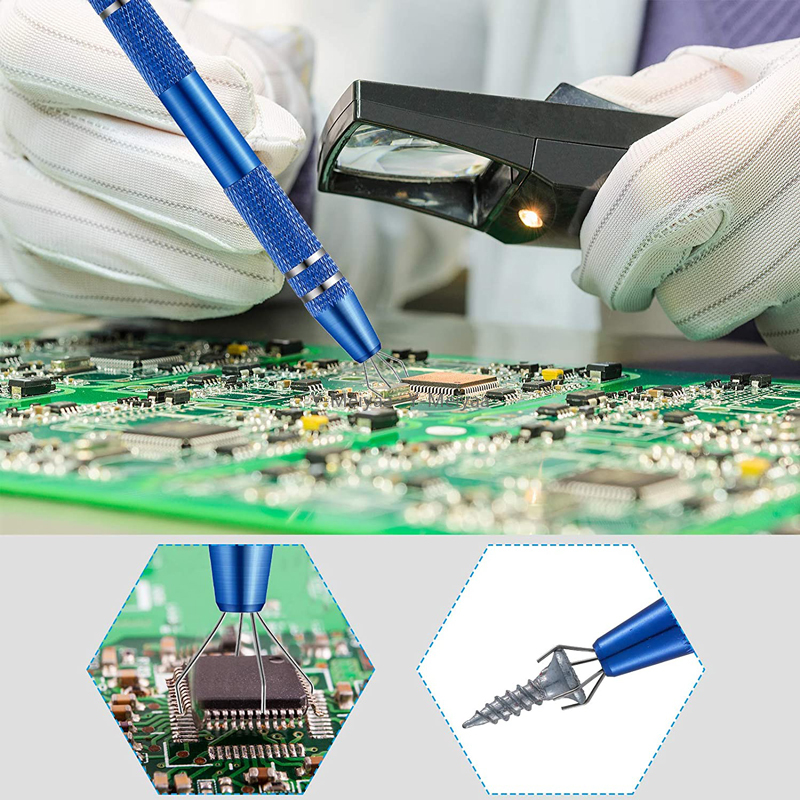 4爪ICチップエクストラクターリムーバー精密電子部品グラバー - Ic Chip Puller のレビューと価格