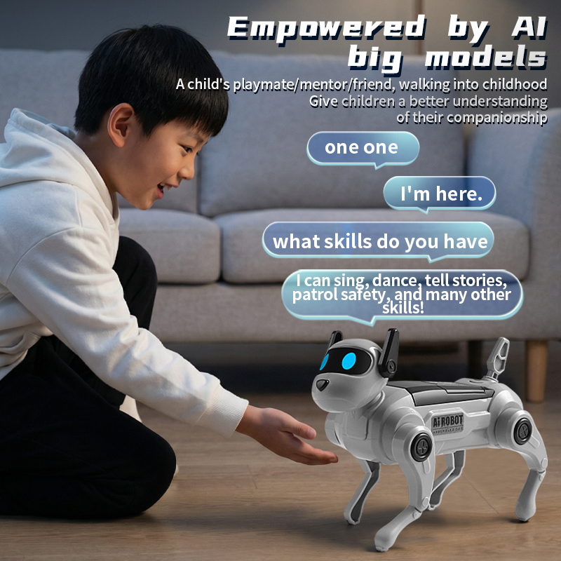 子供向け電子玩具 AIロボット スマートドッグ しゃべる音声 - Diy Electronic のレビューと価格