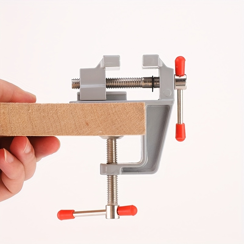 1個のアルミニウム合金ミニバイス、小型ベンチバイス、フラット - Diy Electronics Workshop のレビューと価格