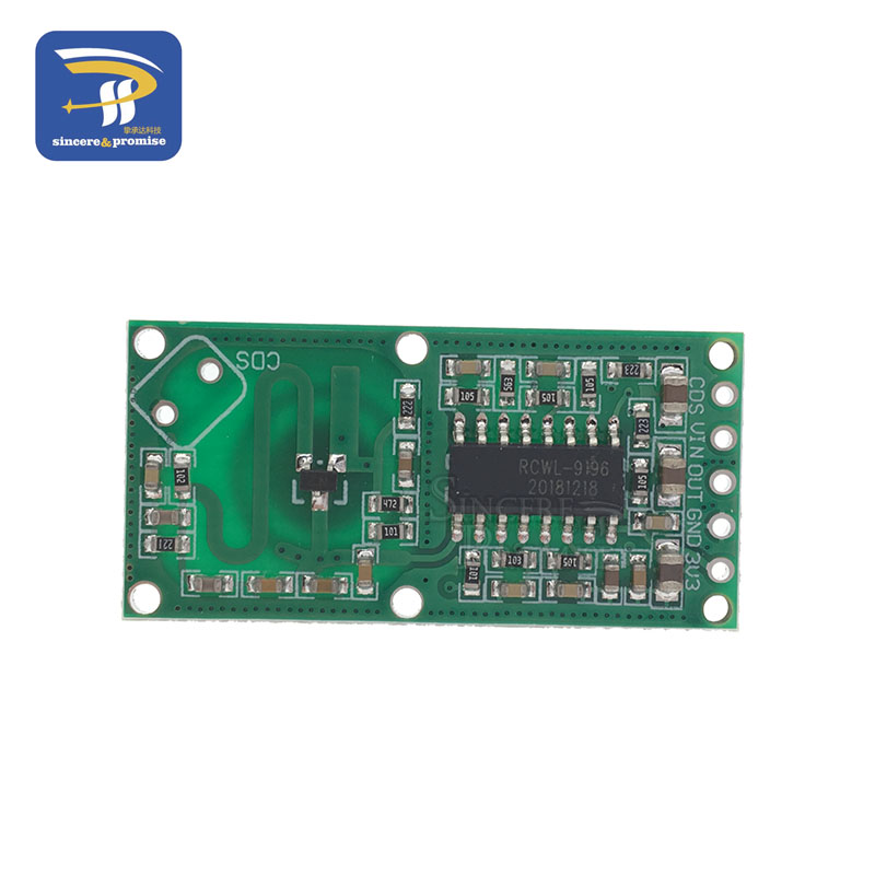 RCWL-0516 RCWL 0516 マイクロ波レーダーセ - Arduino Diy Electronics のレビューと価格