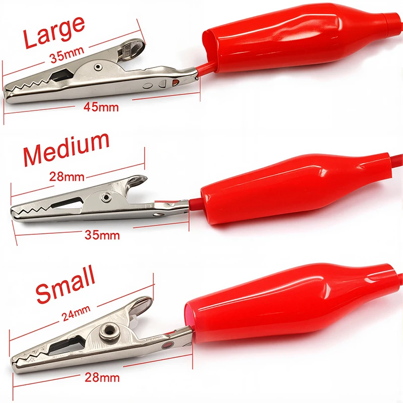28 ミリメートル/35 ミリメートル/45 ミリメートルワ - Crocodile Clip Set のレビューと価格