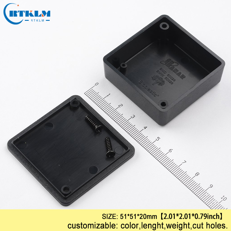 DIY 小型プラスチック電気ボックス 51x51x20mm  - Diy Electronics Projects のレビューと価格