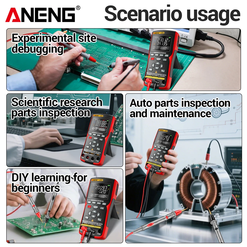 LM06 LCR ブリッジメーター電子 ESR コンデンサマ - Diy Electronics Workshop のレビューと価格