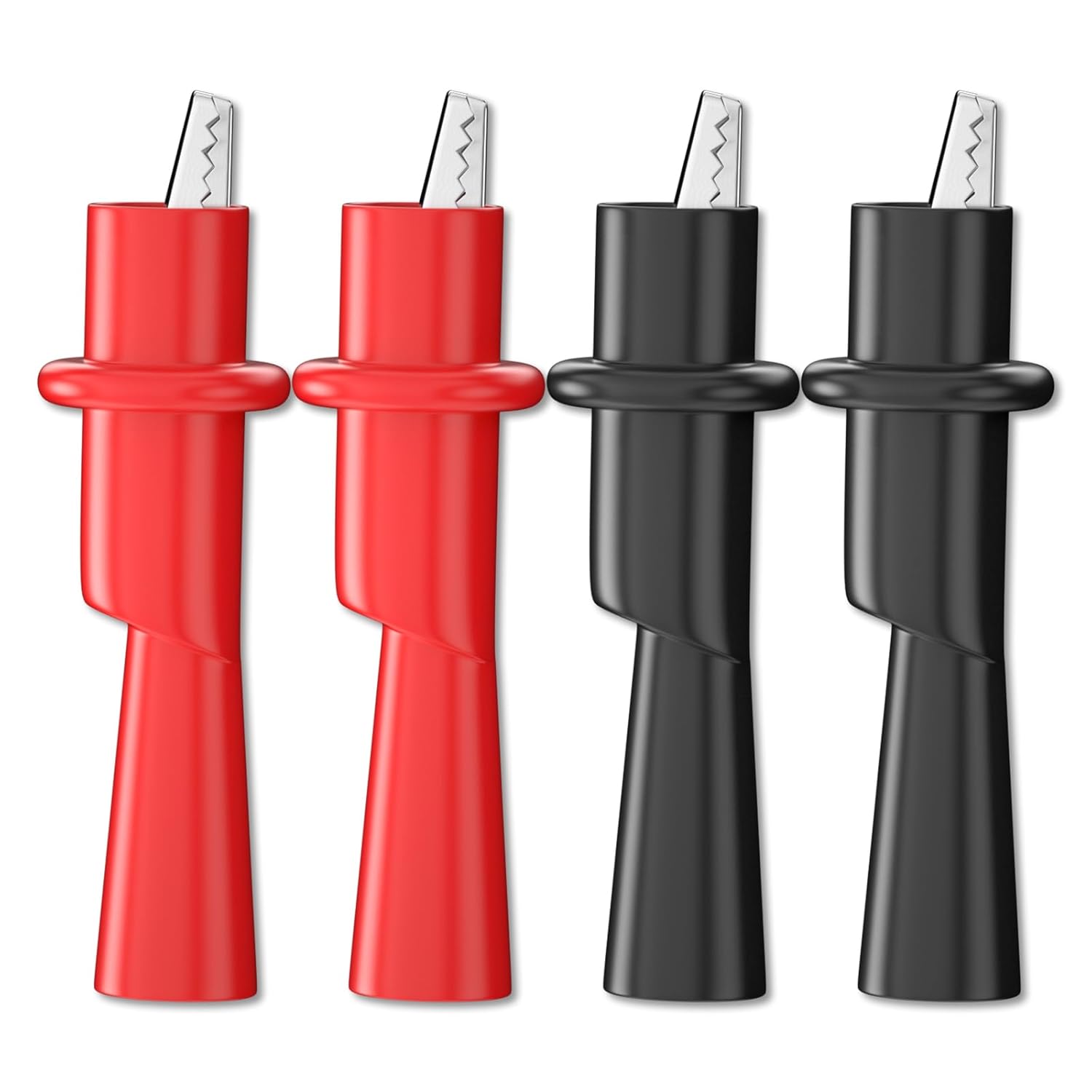ワニ口クリップセット,電気テスト用,絶縁,クロコダイルクラン - Crocodile Clip Set のレビューと価格