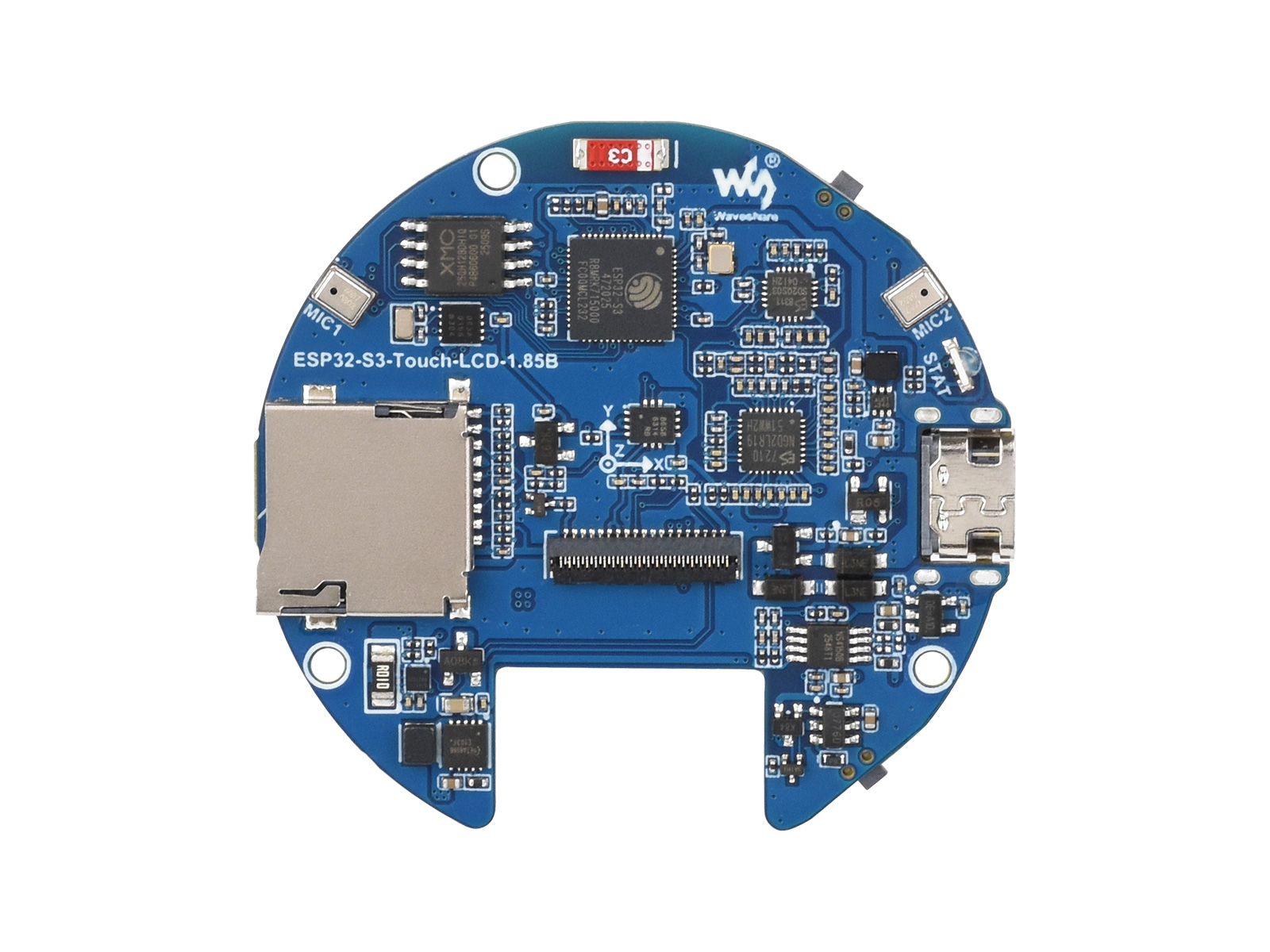 ESP32-S3 1.85インチLCD静電容量式タッチディス - Diy Electronic のレビューと価格