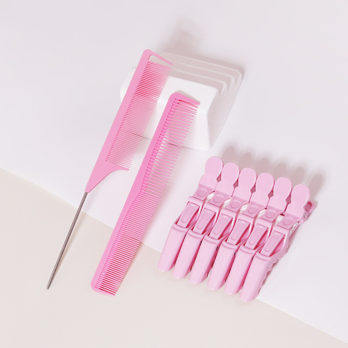 8個入りヘアコームセット - ヘアチップコーム、両面ヘアコー - Crocodile Clip Set のレビューと価格