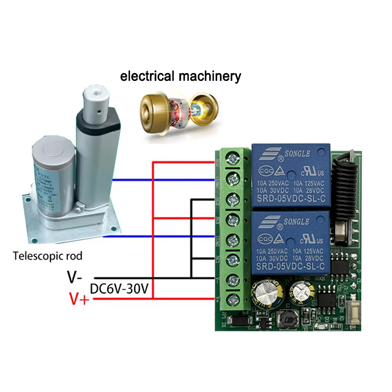 DC 9V 12V 24V AC 85-250V 2CHリレ - Rf 433Mhz Module のレビューと価格
