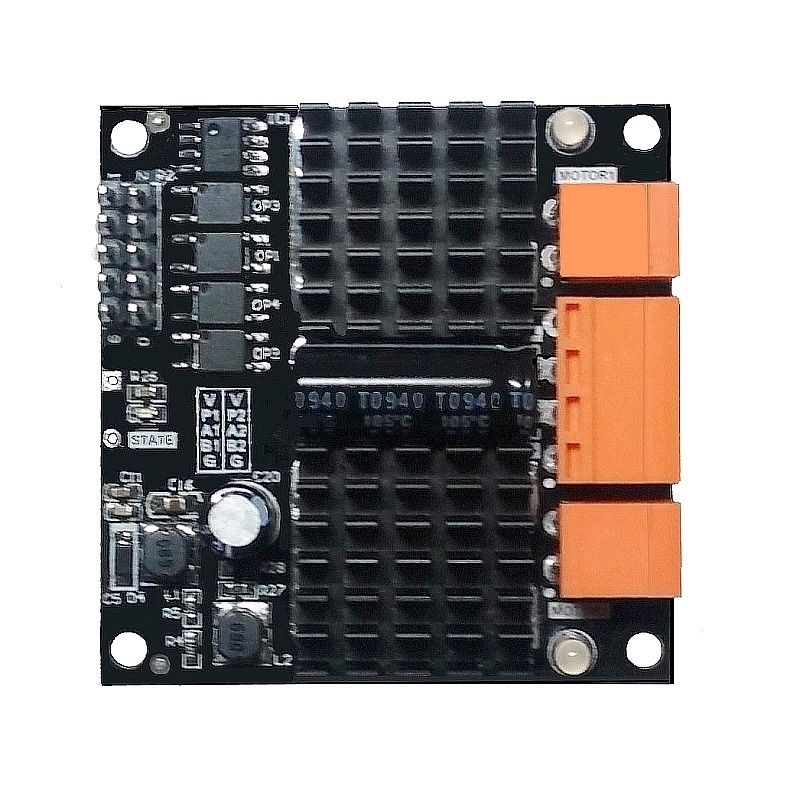 12V 24V 12A デュアルチャンネル DC ブラシモー - L298N Motor Driver のレビューと価格