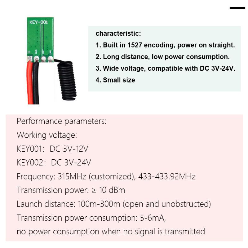 1個 DC 12V 3V 5V 9V 学習コード 433.9 - Rf 433Mhz Module のレビューと価格