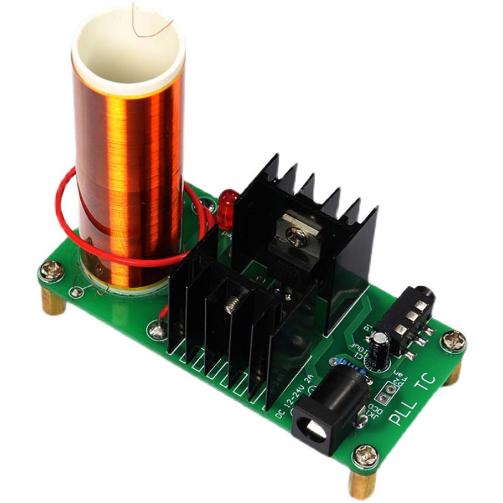 DIY電子テスラコイルキット 18V 2A 3.5mmオーデ - Diy Electronics Projects のレビューと価格