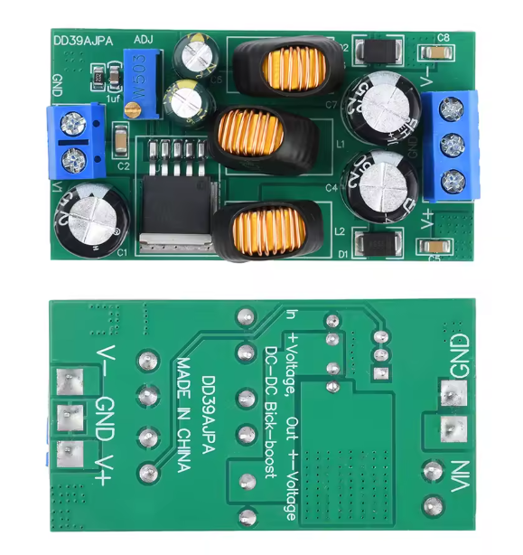 調整可能なデュアル出力DC DCコンバータ3.6Vから30V - Diy Electronics Board のレビューと価格