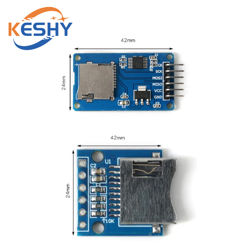 マイクロ SD ストレージ拡張ボードマイクロ SD TF カ - Sd Card Module Spi のレビューと価格