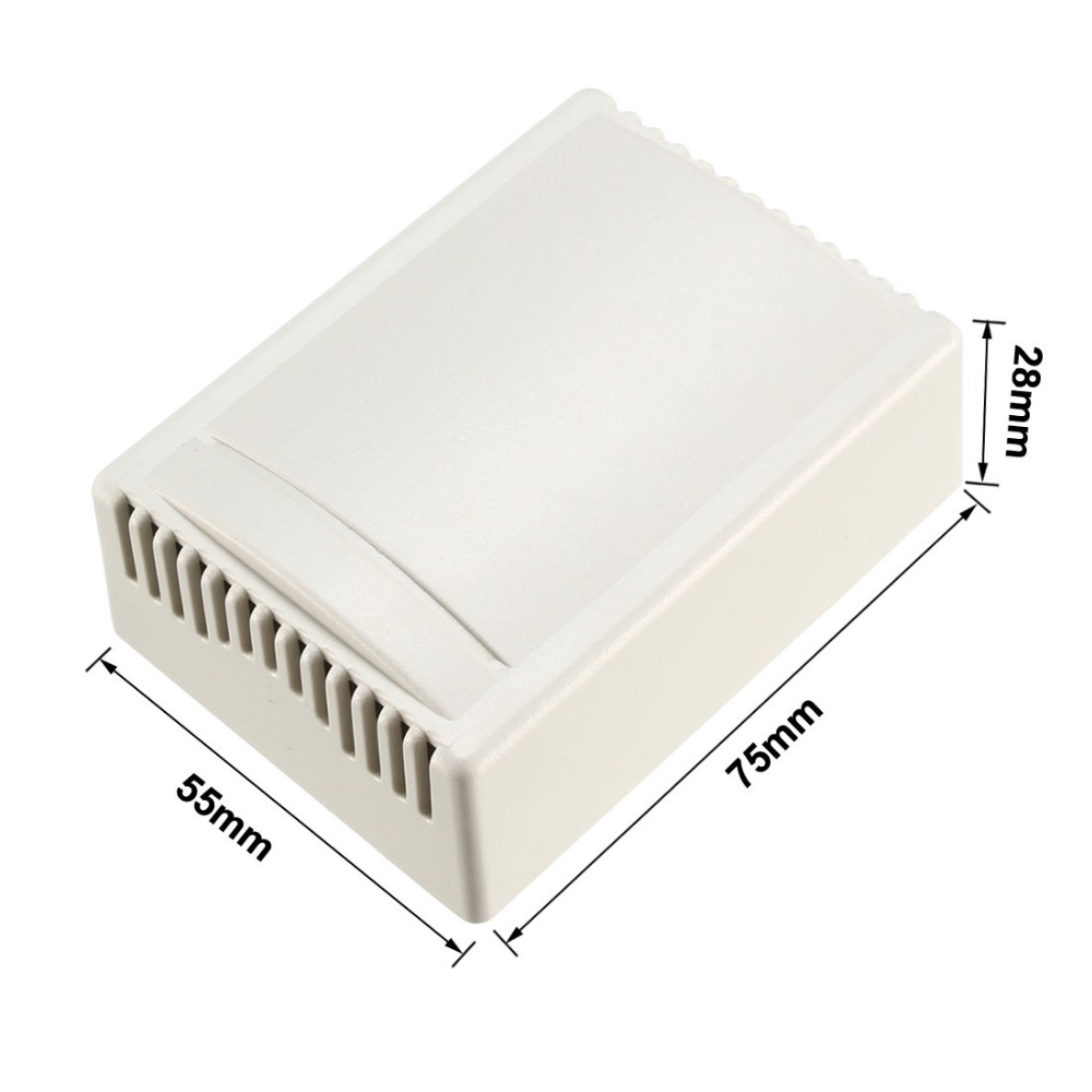 Uxcellプラスチックabsジャンクションボックス防塵カバ - Diy Electronics Box のレビューと価格