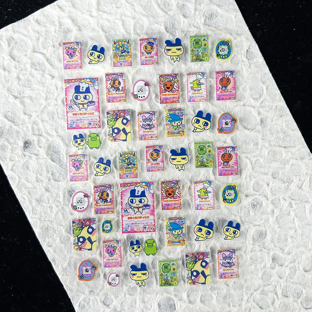 かわいいゲーム進化電子ペットステッカーネイルアートかわいい動 - Diy Electronic のレビューと価格