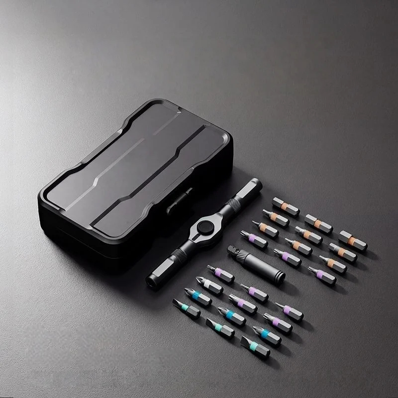24 in 1ミニラチェットスクリュードライバーセット、磁気 - Diy Electronics Components Kit のレビューと価格