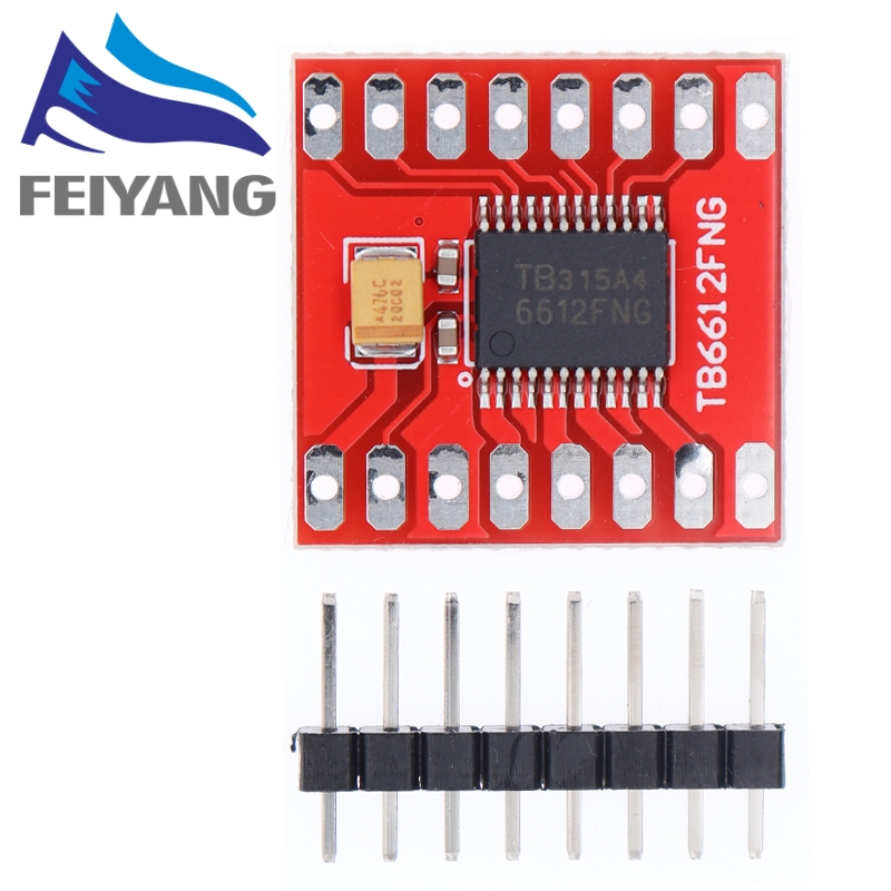 TB6612 デュアル モーター ドライバー 1A TB66 - L298N Motor Driver のレビューと価格