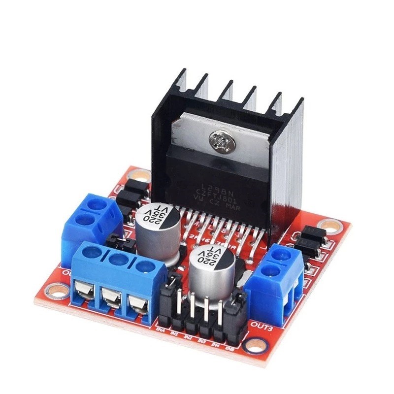 1/2/5個入り L298Nドライバーボードモジュール デュ - L298N Motor Driver のレビューと価格