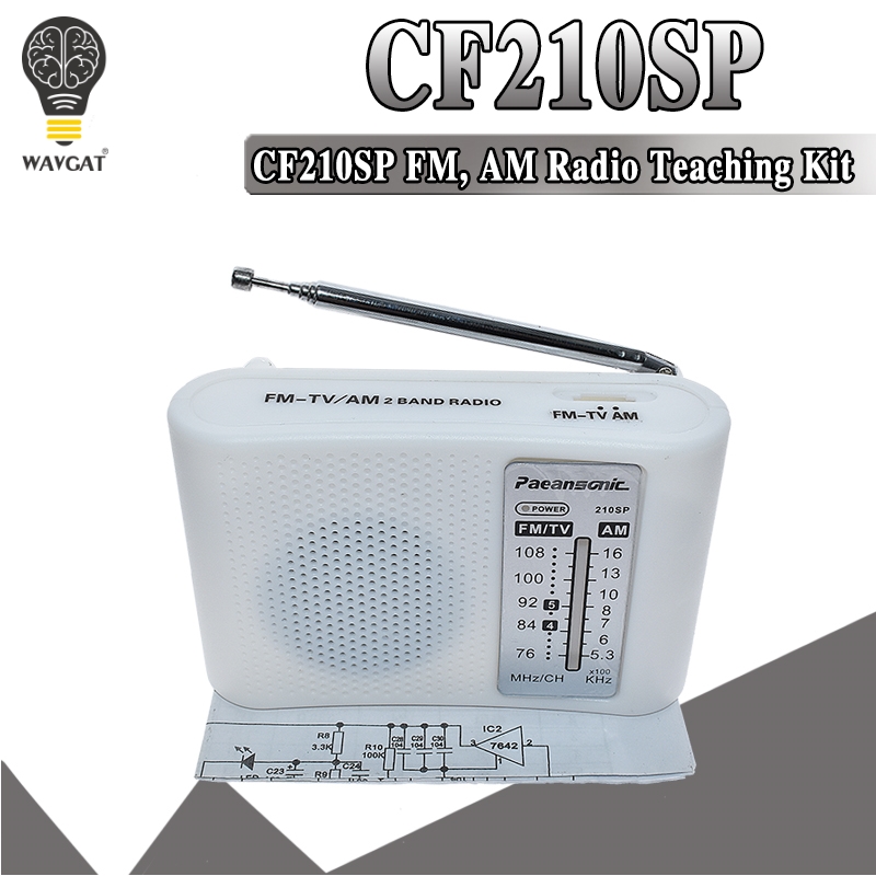 CF210SP AM/FMステレオラジオキット DIY電子組 - Diy Electronics Components Kit のレビューと価格