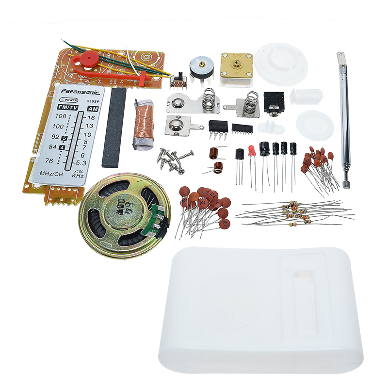 CF210SP AM/FMステレオラジオキット DIY電子組 - Diy Electronics Components Kit のレビューと価格
