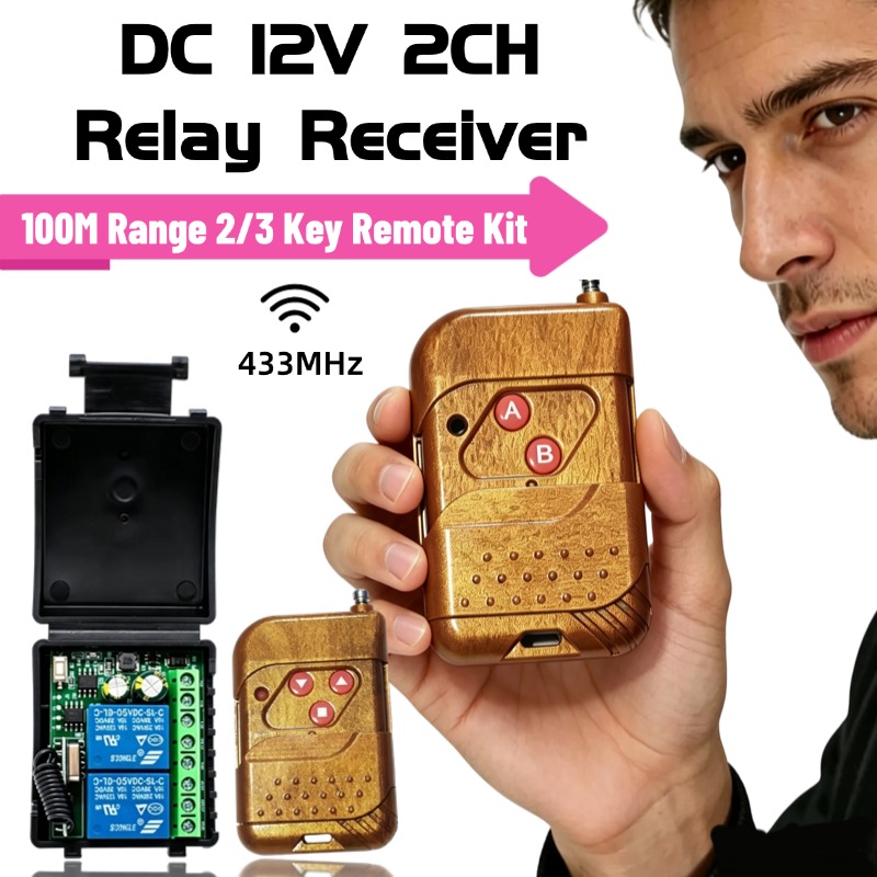 433.92Mhz DC 9-30V 12V 24V10A  - Rf 433Mhz Module のレビューと価格
