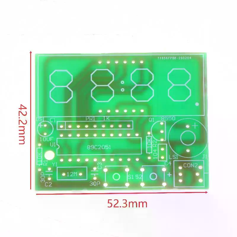 DIY デジタル LED 時計キット 4 桁電子ディスプレイ - Diy Electronics Workshop のレビューと価格