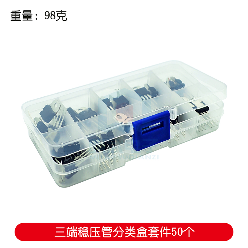 3端子電圧レギュレーター,10種類x5pcs l7805/l - Lm317 Voltage Regulator のレビューと価格