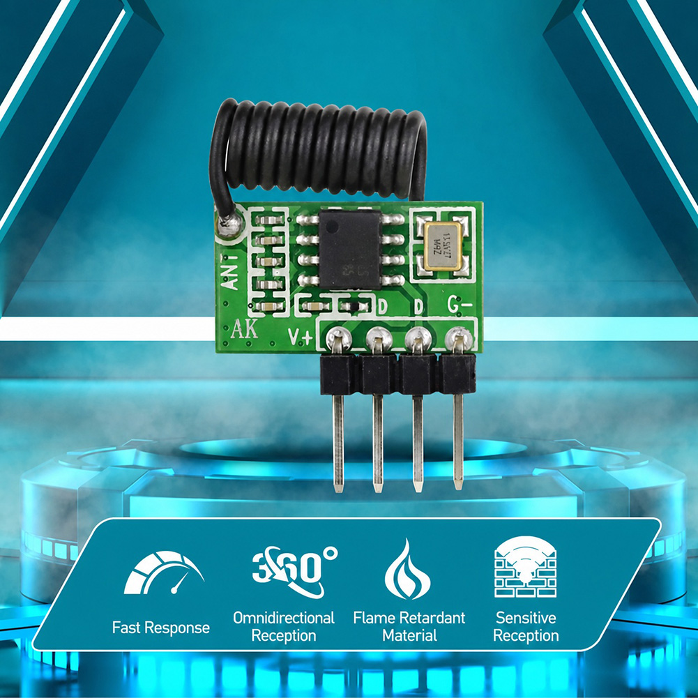 315MHz/433MHz スーパーヘテロダイン RF 受信 - Rf 433Mhz Module のレビューと価格
