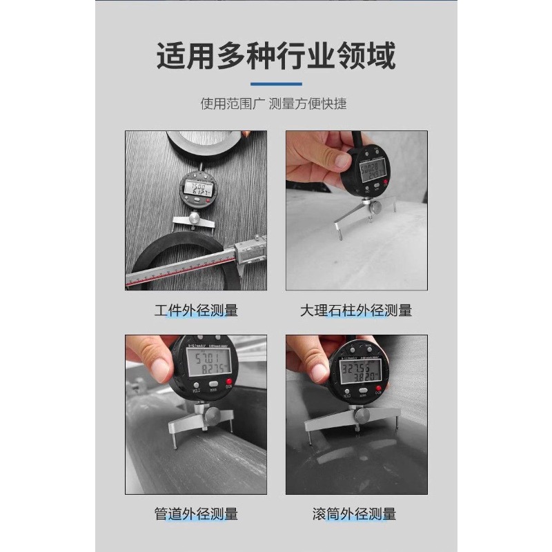 高精度デジタルRゲージ半径ゲージ直径電子測定器 - R/Diy Electronics のレビューと価格