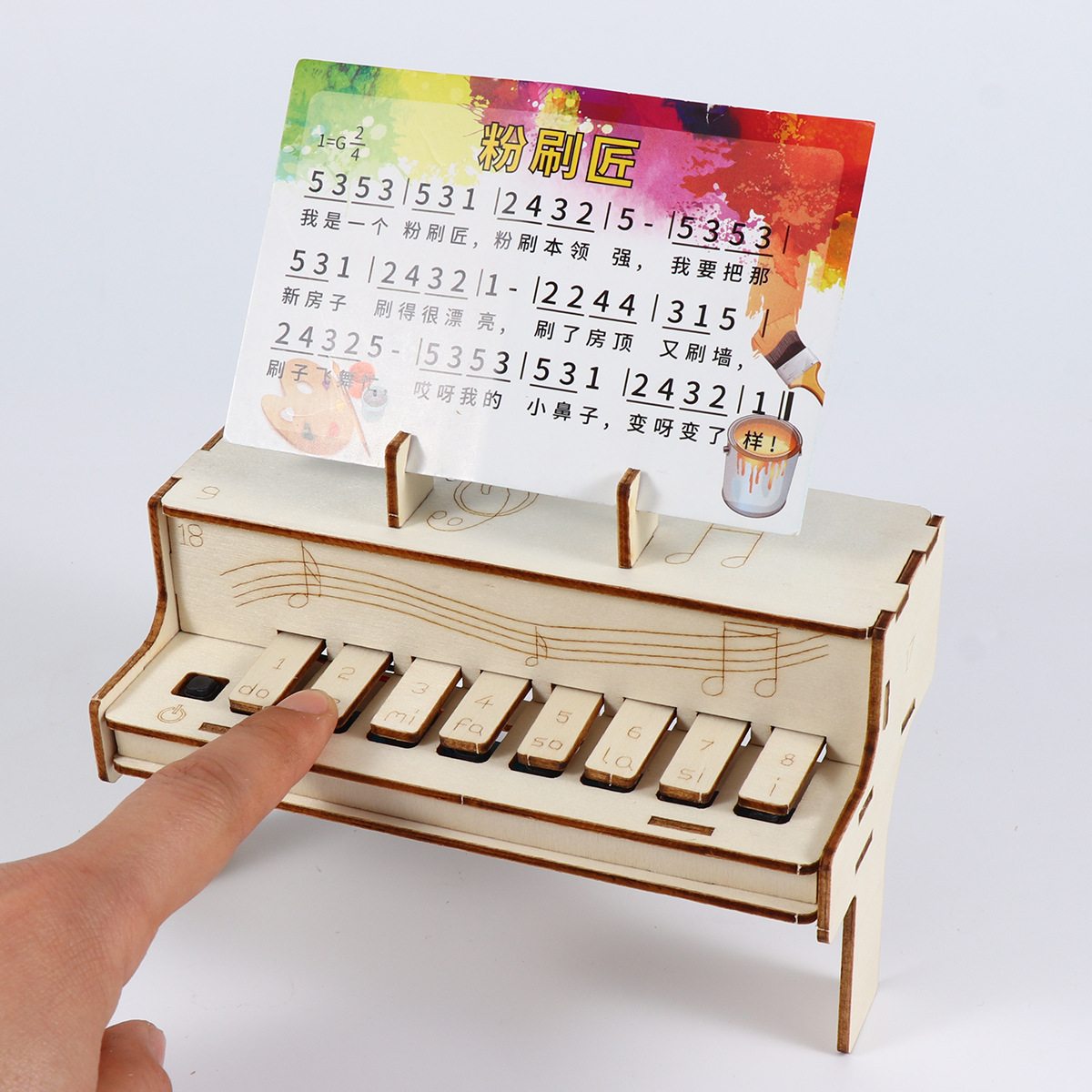 DIY 木製電子ピアノモデル STEM 組み立てキット物理学 - Diy Electronics Components Kit のレビューと価格