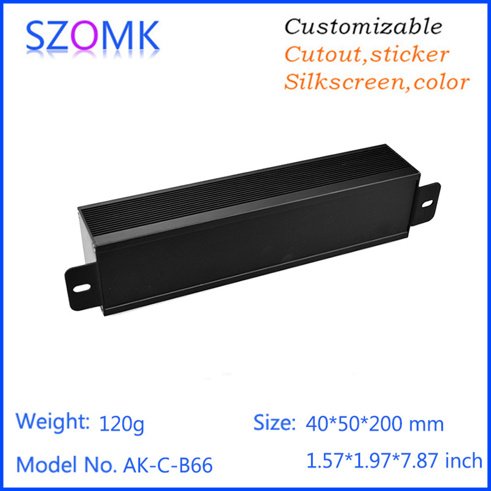 1 ピース 40*50*200 ミリメートルアルミボックスエ - Diy Box Electronics Mall のレビューと価格