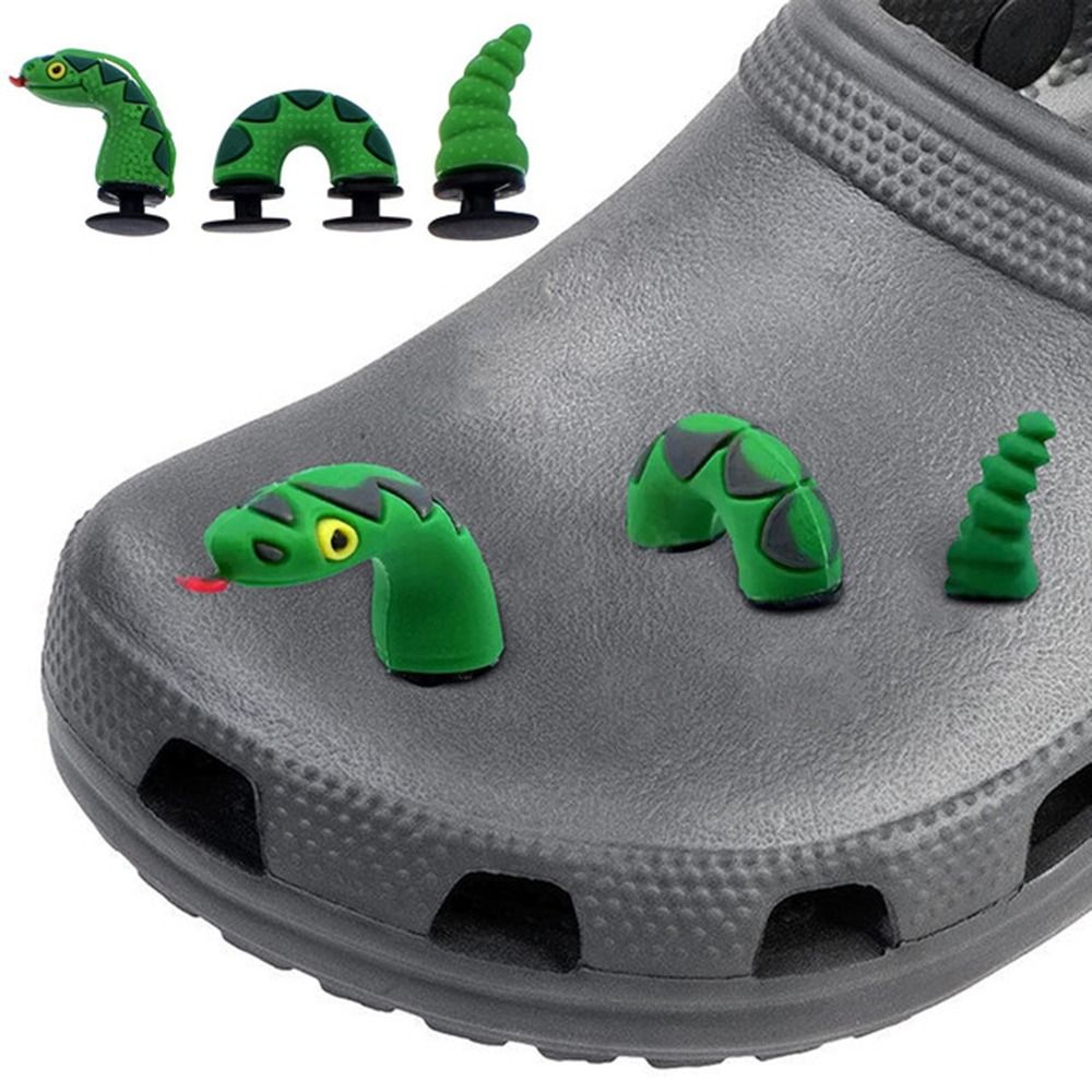 3D シューズバックルクリップ DIY デコレーションサンダ - Crocodile Clip Set のレビューと価格