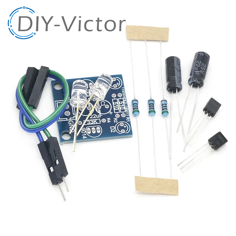 Mht11-シングル5mm LEDフラッシュダイブキット,3 - Diy Electronics Components Kit のレビューと価格