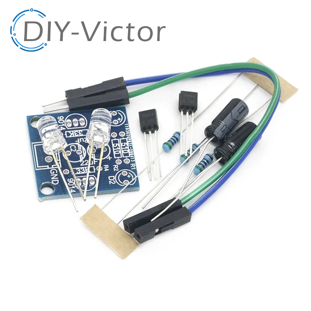 Mht11-シングル5mm LEDフラッシュダイブキット,3 - Diy Electronics Components Kit のレビューと価格