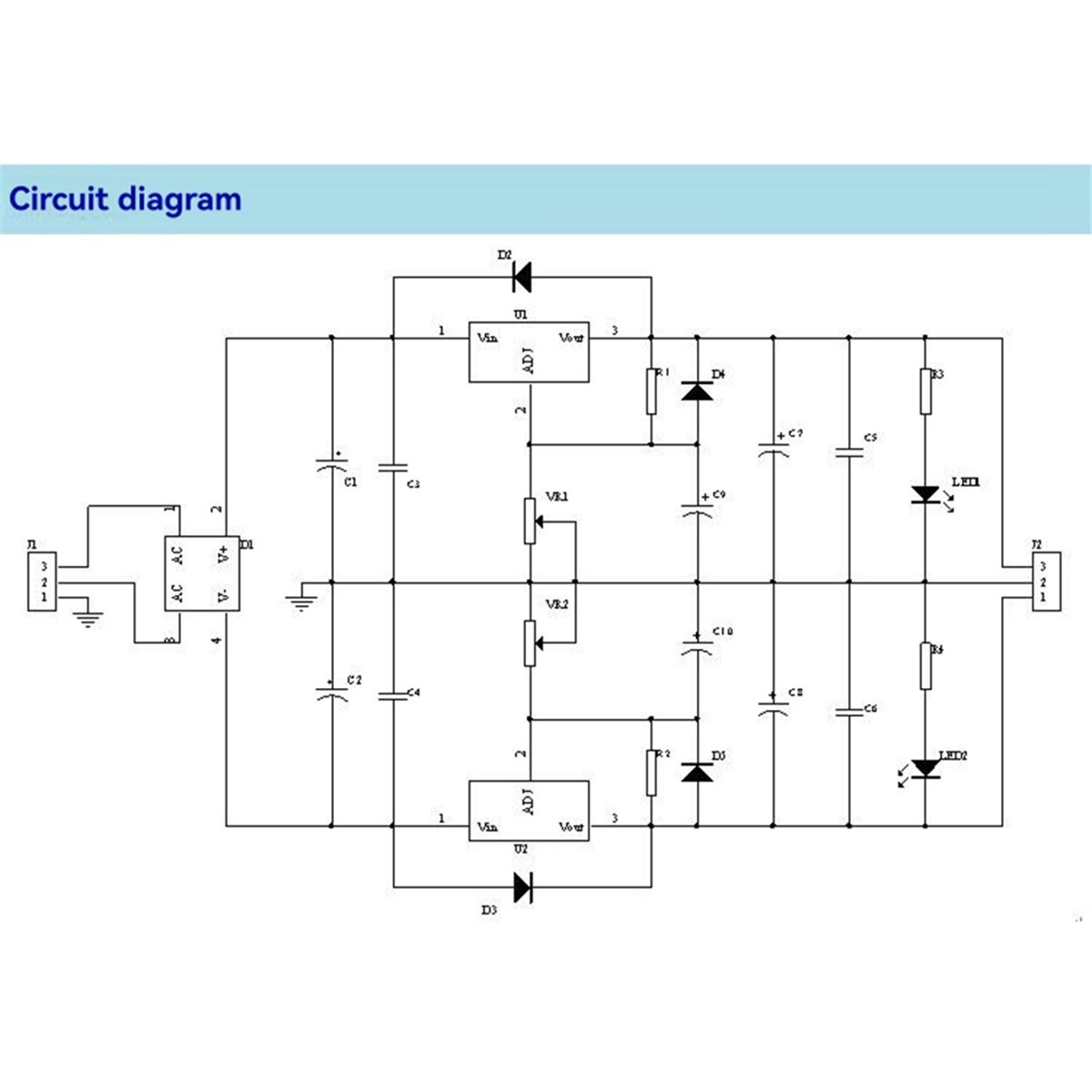 A49T LM317 LM337 正および負のデュアル電源調 - Lm317 Voltage Regulator のレビューと価格
