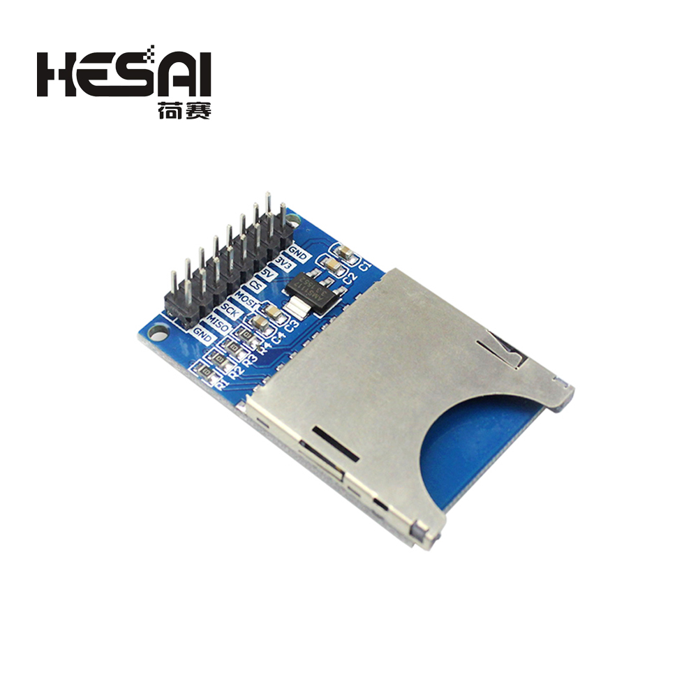 読み書きモジュール SDカードモジュール スロットソケットリ - Sd Card Module Spi のレビューと価格