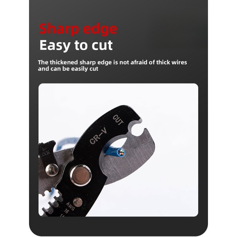 電気技師・整備士向けオールインワンワイヤーストリッパー、ワイ - Wire Stripper Cutter のレビューと価格