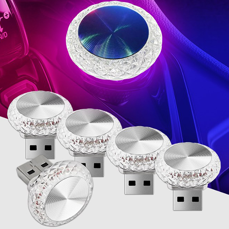 ポータブルUSB車両用環境ランプ,LED装飾ムードライト,自 - Diy Lamp Electronics のレビューと価格
